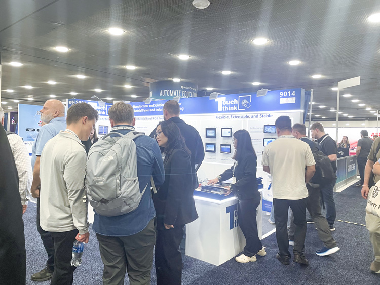  觸想Z系列新品亮相AUTOMATE 2025展臺(tái)