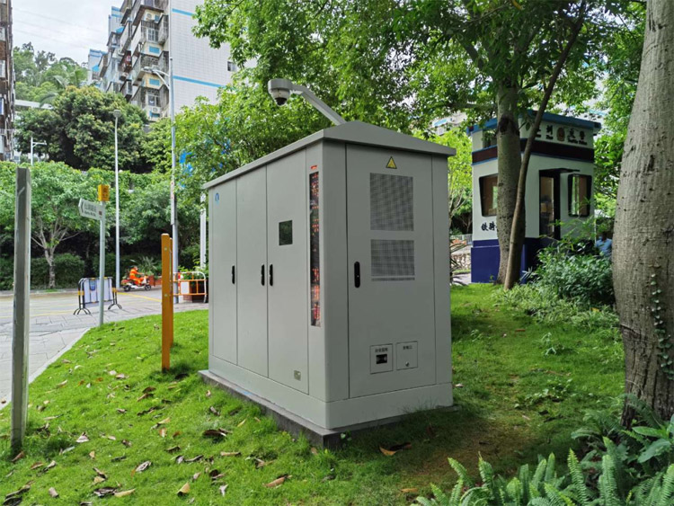 觸想工業(yè)一體機應(yīng)用于戶外電力機柜